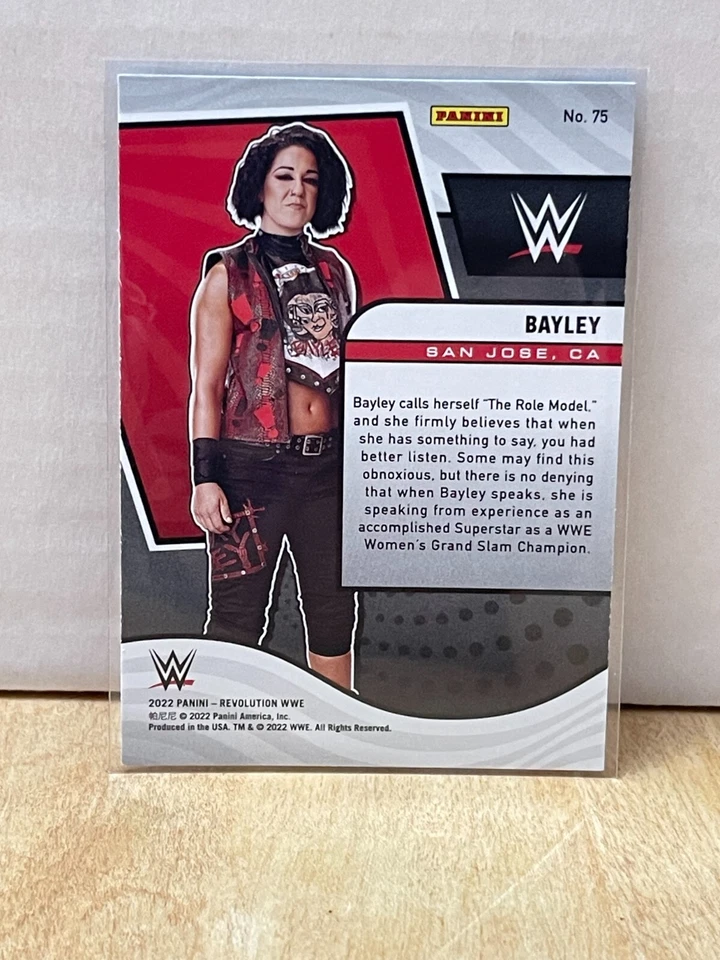 2022 Panini WWE Revolution - WWE #75 BAYLEY - Image 2 of 2