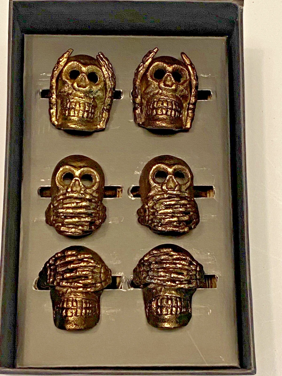 Skull on sale napkin rings