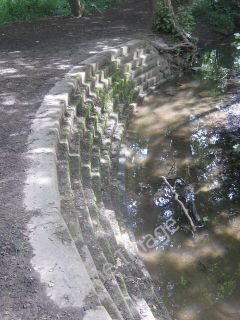 Photo 6x4 Markeaton Park, Derby Derby\/SK3535 Part of the Flood Defence a  c2009
