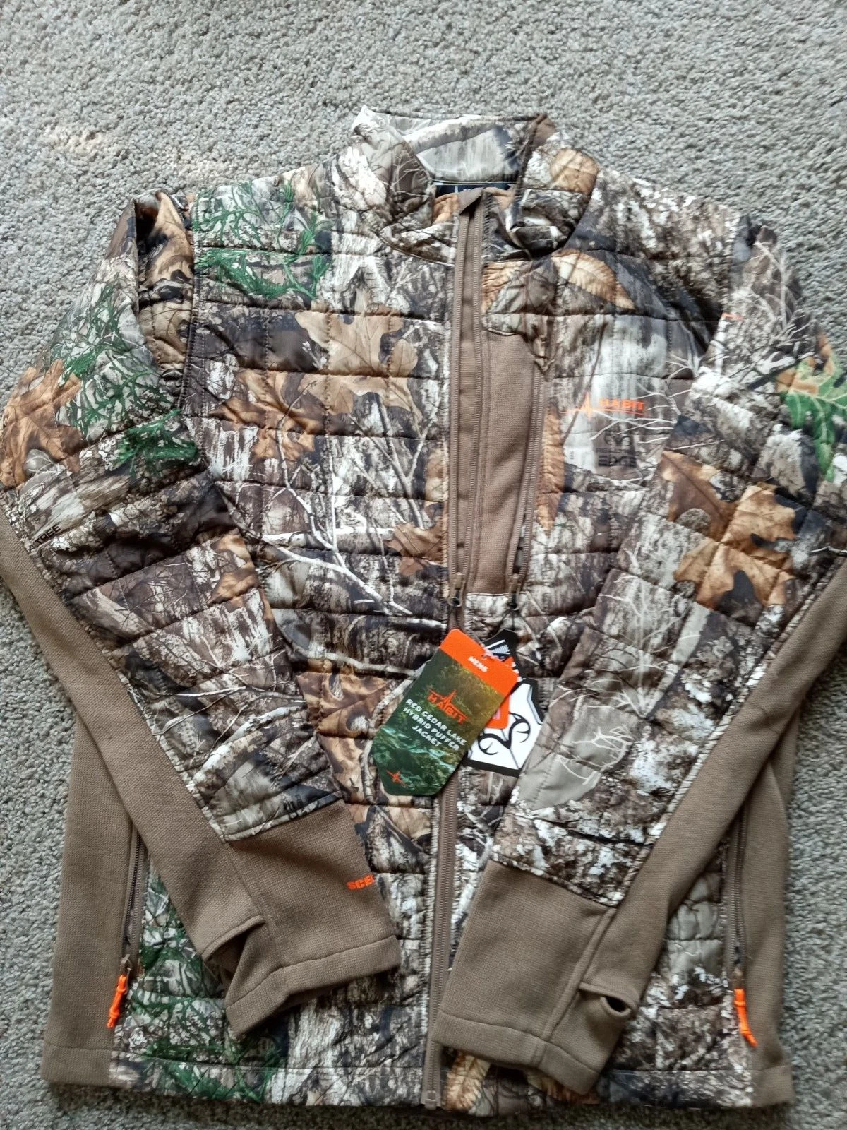 Men's Habit, Red Cedar Lake Hybrid Puffer Jacket, Size Medium