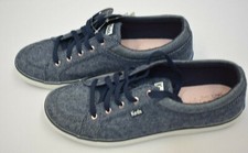 KEDS CENTER BRUSHED DENIM NAVY SZ 8.0 NEW WIN BOX