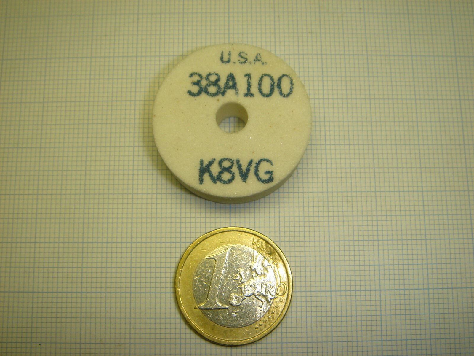 Meule de 30 mm à grain fin pour l'atelier d'horlogerie et la restauration de montres