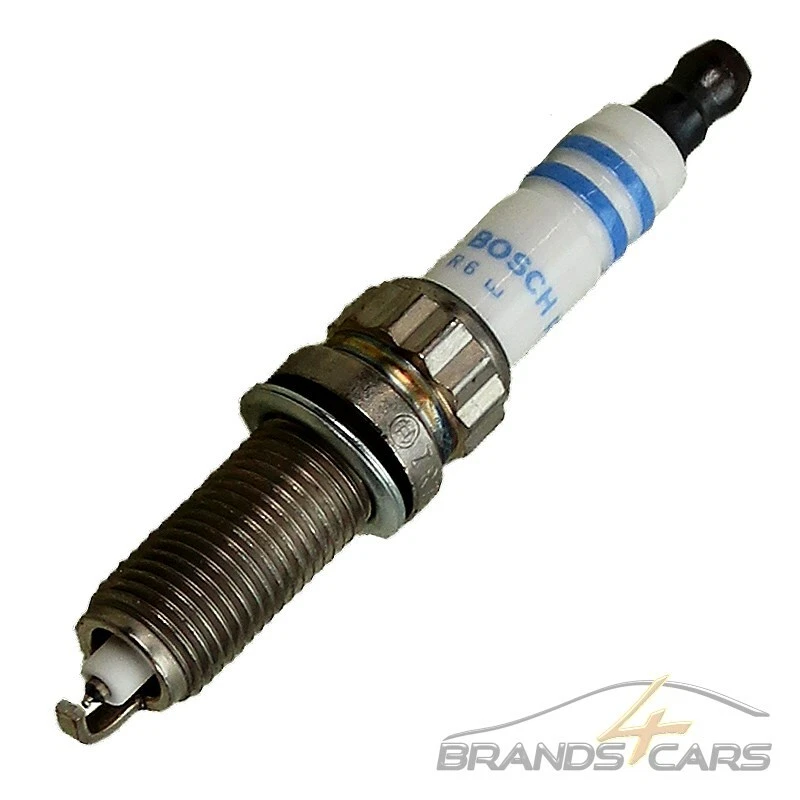 4x BOSCH ZÜNDKERZE DOPPELPLATIN FÜR PEUGEOT 207 1.4 +1.6 3008 1.6 - Bild 2 von 4