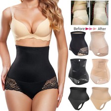 Women High-Waisted Tummy Control Slimming Body Shaper Panties Knickers Underwear