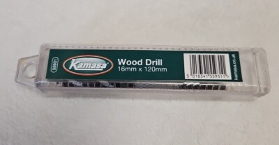 Kamasa 55931 4 Flöten Holzbohrer 16 mm x 120 mm nagelneu selbstzentrierend