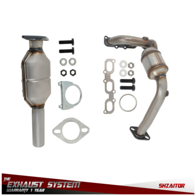 Manifold Catalytic Converter +Catalytic Converter For 2006-2012 Ford Fusion 3.0L
