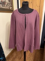 Damart Merino Wool Blend Cardigan Vintage Deep Pink Size Large 