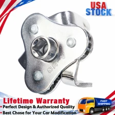 Universal 2 Way 3 Jaw Oil Filter Wrench Removal Tool Fully Adjustable Heavy Duty