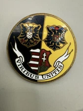 Austro Hungarian Empire Patriotic Pinback Badge “Viribus Unitis” German 