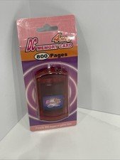 MEMORY CARD Dreamcast 4 meg Brand NEW Saves 800 Pages Of Game Data