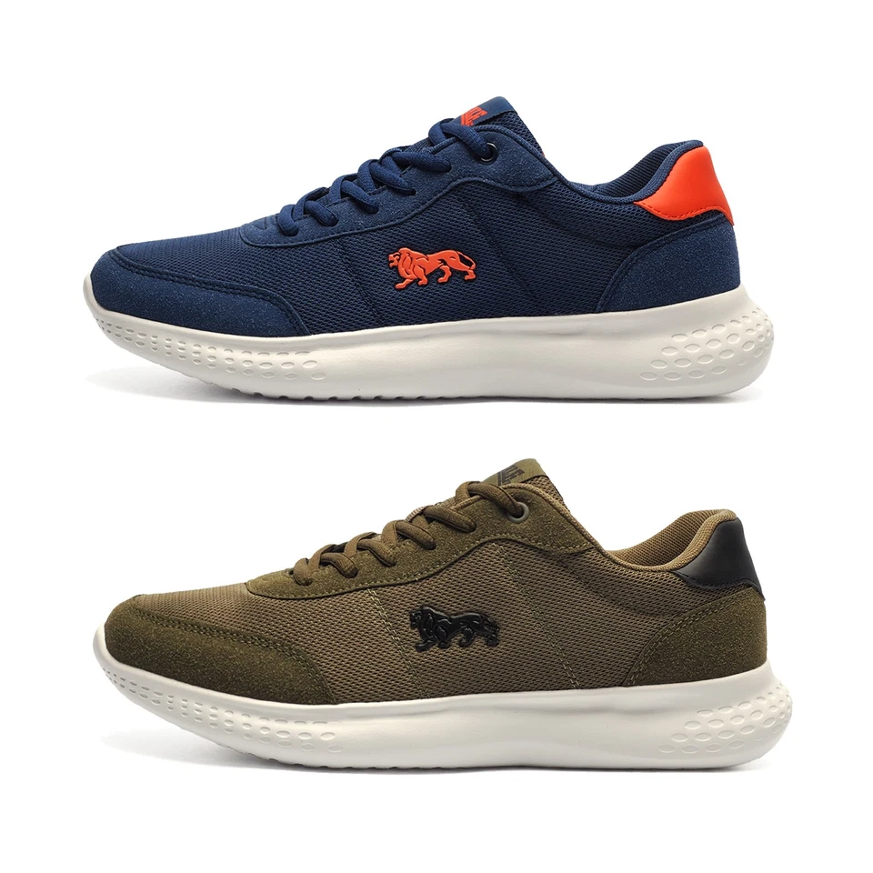 Lonsdale Kinross Mens Sports Jogging Fitness Gym Workout Casual Fashion Trainers