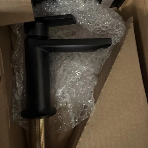 Signature Hardware Berwyn 1.2 GPM Single Hole Bathroom Faucet SHWSCBW107MB - Picture 4 of 4