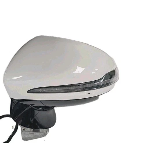 🔥18-20 MERCEDES E400 E450 COUPE LEFT DOOR REAR VIEW MIRROR OEM WHITE 2388105100