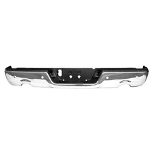 Step Bumper For Ram 1500 2011-2018 Rear w/ Dual Exh Chrome