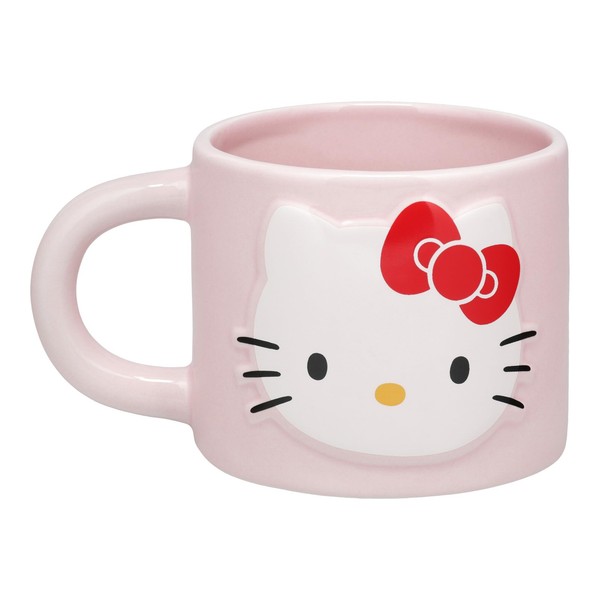 Paladone Hello Kitty Pastellrosa Tasse, Offiziell Lizenzierte Sanrio 400Ml GroßE-image