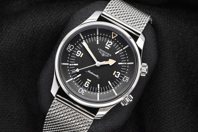 2026 Longines Legend Diver 59 42mm Steel Black Dial L3.795.4.59.9 Full Set