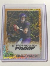 BRENDAN SULLIVAN 2024 Leaf Collective Metal Shimmer GOLD Proof 1/1 (U1)
