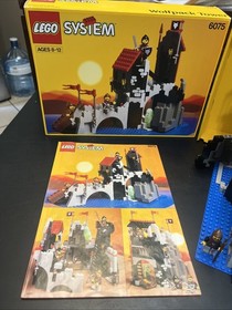 Lego Castle Wolfpack Tower 6075 100% Complete W/Box & Instructions