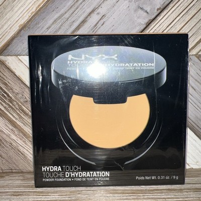 NYX Hydra Touch Cake Powder Foundation HTPF10 Amber Make-up NEW