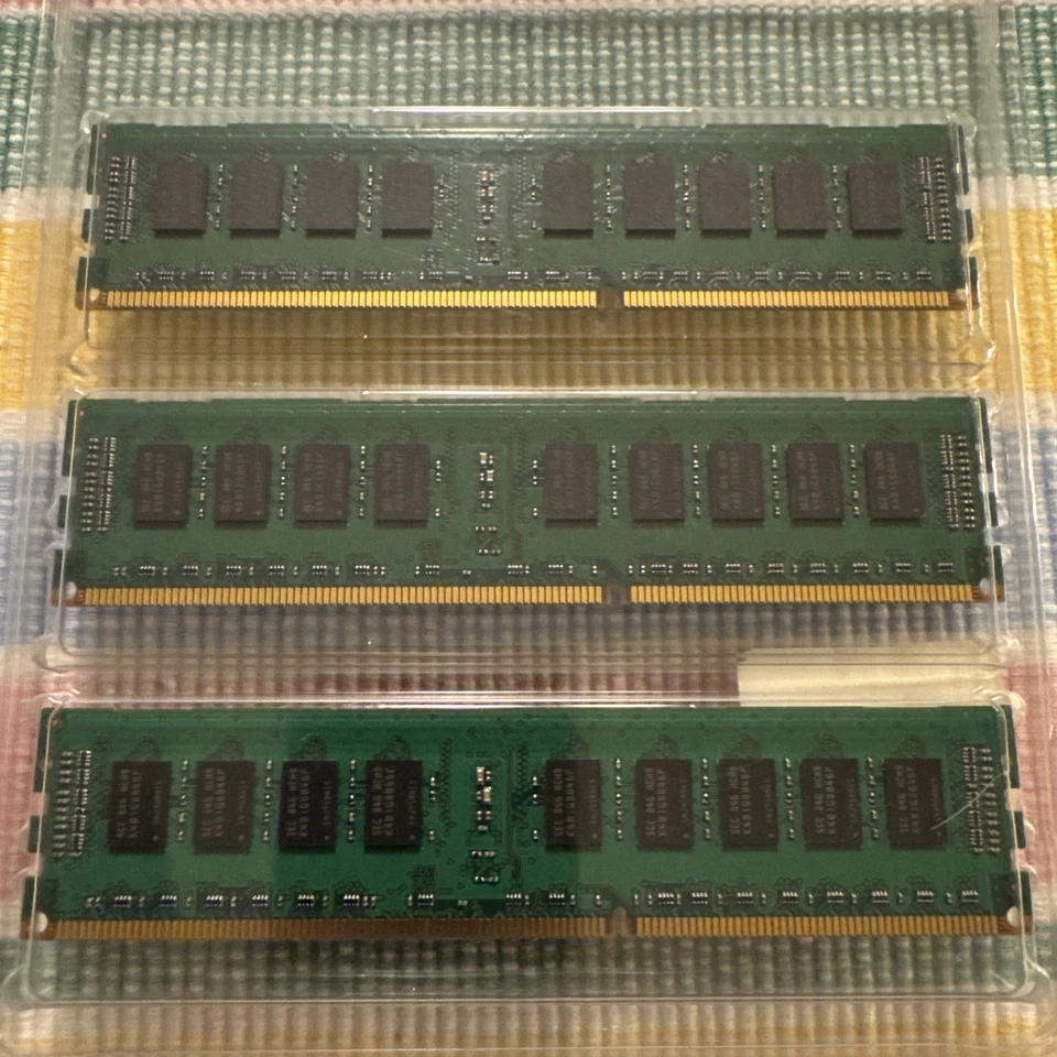 mushkin Proline 998957 3x4GB (12GB Total) PC3-10600 ECC/REG 2Rx8 1.5v - Image 4 of 4