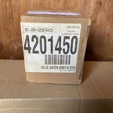 sub zero water valve 4201450