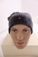 PEUTEREY CAPPELLO BERRETTO BEANIE UNISEX TG L HAT CASHMERE LANA GRIGIO