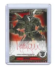 2013 TRANSFORMERS THE MOVIE - MRTA AUTOGRAPH MARK RYAN as Voice of Jetfire