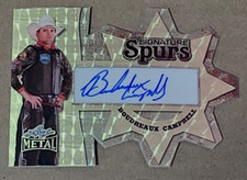 Marketplace image: 2024 Leaf Metal PBR Boudreaux Campbell Spurs Superfractor Auto 1/1 Made