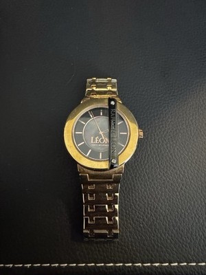 Raphael Leon NO:0030-1000 Swiss Movement Men's Watch Needs Battery