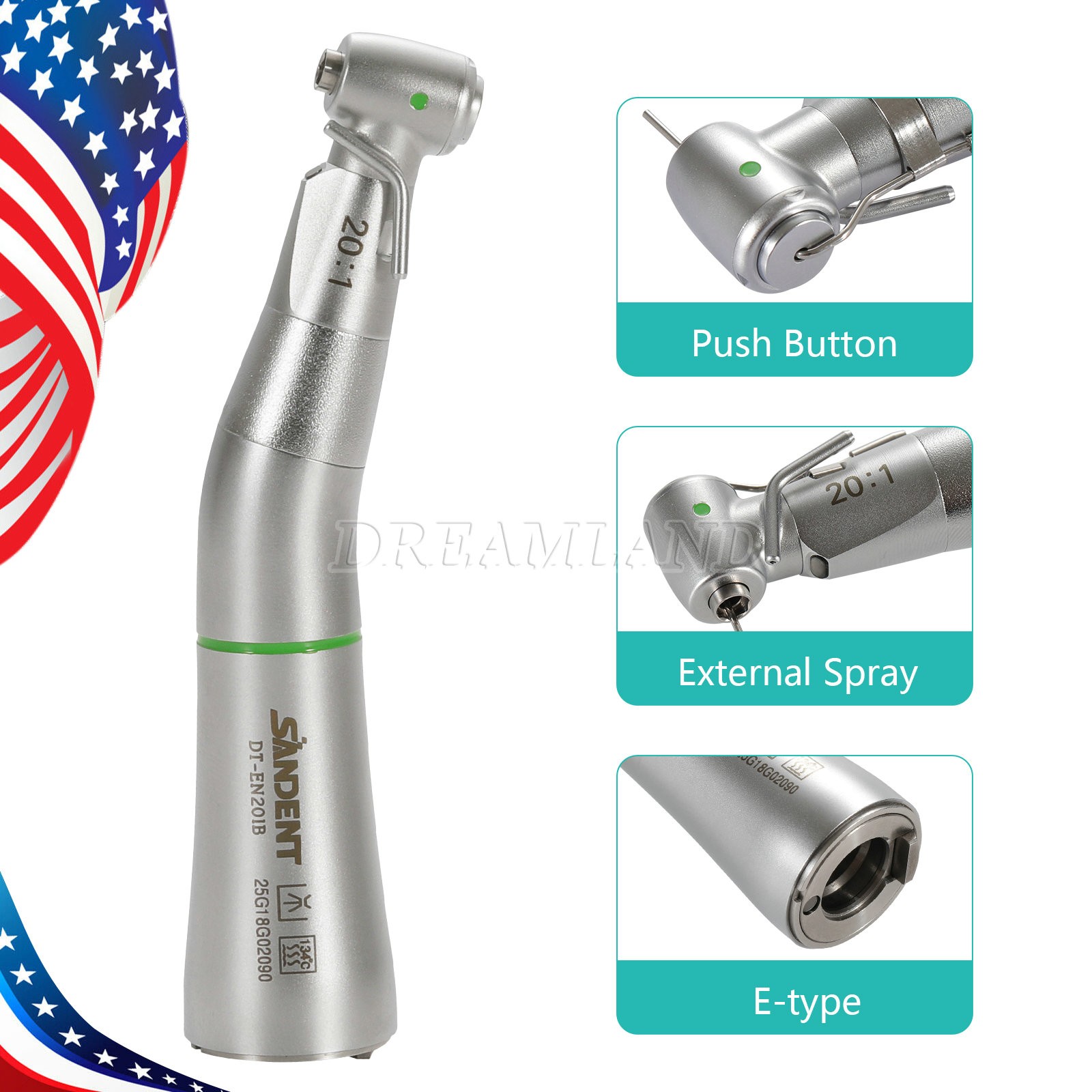 Optica Dental Implant Contra Angle Fit KAV SURGmatic S201 L