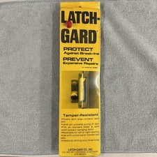 Latch-Gard LG110Z Industrial Commercial Door Latch Guard Zinc Plated 3x11"  