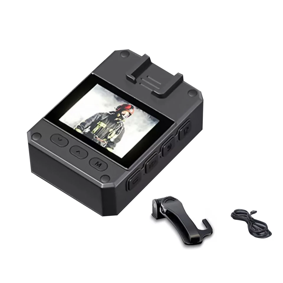 4K HD Law Enforcement Cam Body Camera Recorder w/ Audio Night Vision Record - Image 3 of 4