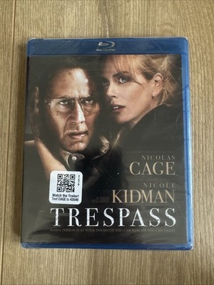 TRESPASS Blu-ray 2011 Widescreen Nicolas Cage Nicole Kidman  Brand NEW