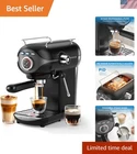 Espresso Machine, 20 BAR Pump Temperature Control, Compact Espresso Maker wit...
