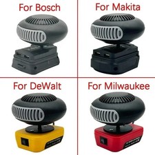 18V/20V Space Heater for DEWALT MAKITA BOSCH MILWAUKEE Battery with USB-A Ports