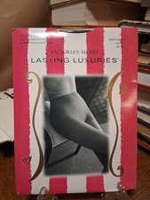 Vintage Victoria Secret Lasting Luxuries Pantyhose Large Control top Deep Navy