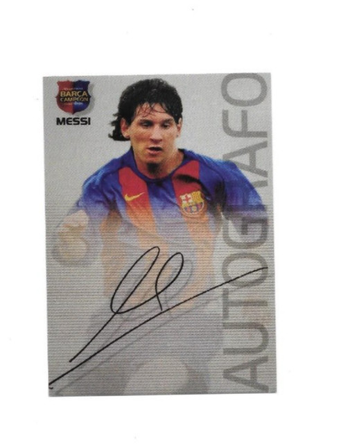 Lionel Messi Barcelona F.c. Collectible Trading Cards You Pick Free Shipping