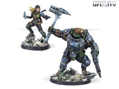 Ariadna Polaris Team Beast Pack  Corvus Belli INF 281119