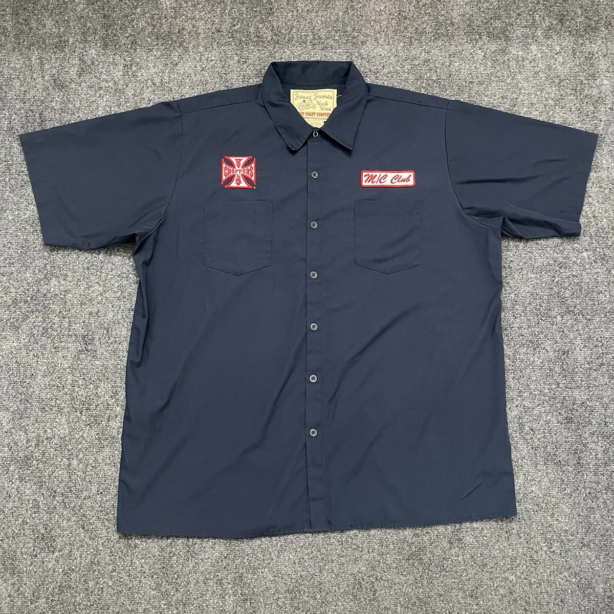 West Coast Choppers Casual Button-Down Shirts for Men for sale | eBay
