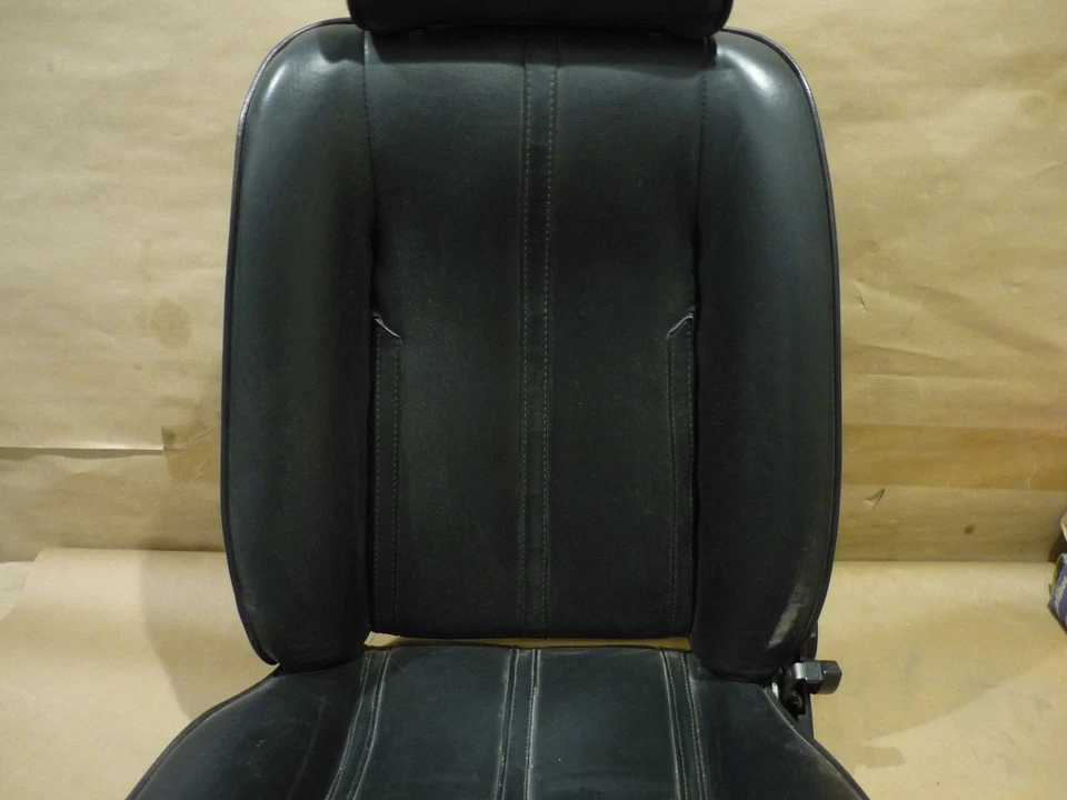 Ferrari 308 GTB/GTS EE. UU. - Asiento del conductor derecho negro Foto 3 de 4