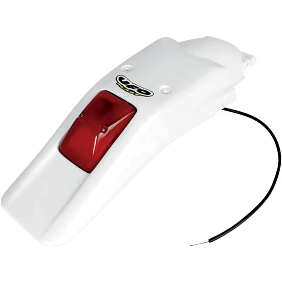 Fender Trasero UFO Enduro Compatible Con Honda XR 250R 400R 96-04 Blanco - Imagen 1 de 1