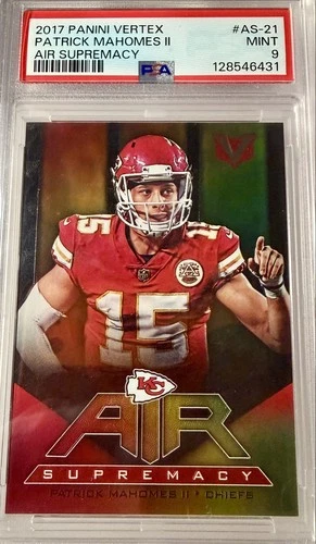 2017 Panini Vertex - Air Supremacy Patrick Mahomes II #AS-21 (RC)