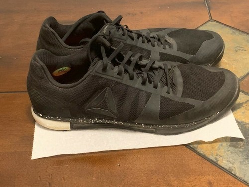 REEBOK SPEED TR 2.0 BLACK/WHITE SIZE 12 