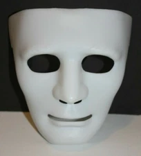 Sturdy Full Face Plastic Plain Mask Costume Party Dance Crew Hip Hop Dance Opera