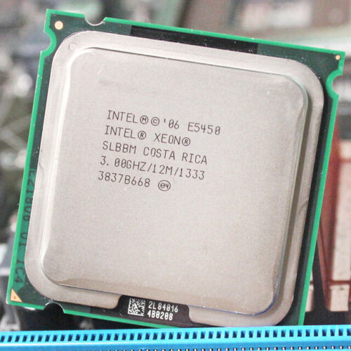 Wet en regelgeving Duwen Specifiek Intel Xeon E5450 CPU Quad-Core 3.0GBz 12MB 1333Mhz SLBBM/SLANQ LGA771  Processor 735858199674 | eBay