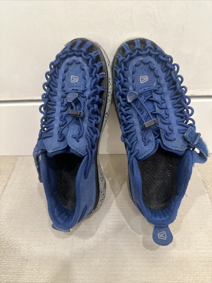 Keen Bungee Sport Sandals Kids Youth size 1 US 13EU Blue Water Shoes repaired - Image 4 of 4