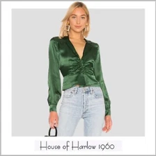 House of Harlow 1960 X Revolve Alis Top in Emerald Green Size M