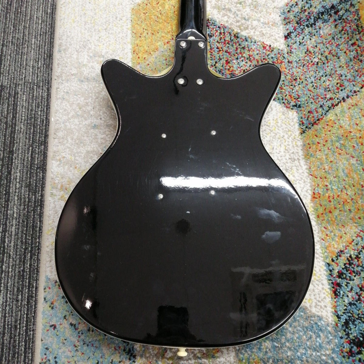ギター Danelectro 59 DC NEW Danelectro '59XT Classic Electric Guitar Black with