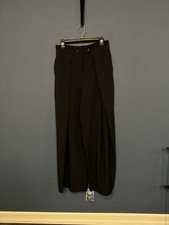 NWT ASOS Wide Leg Black Trousers Size US8 But Can Fit 10