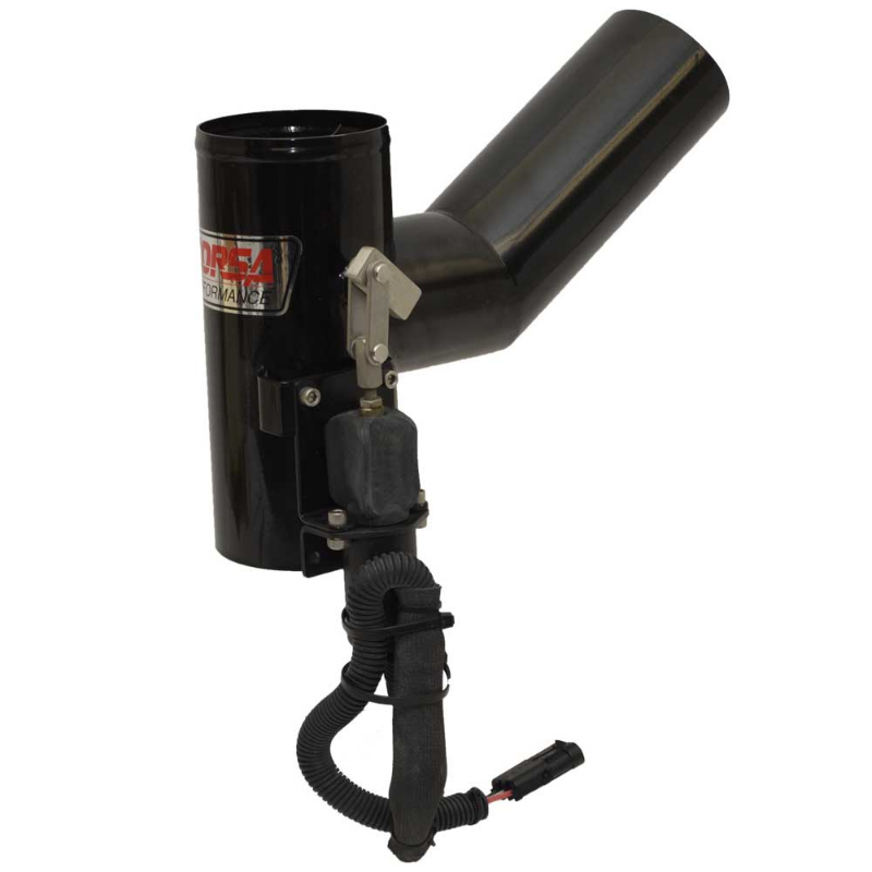 Corsa Boat Exhaust Diverter P62346500 14 Degree 4.7 Inch Riser Black